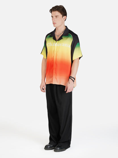 RASTA BLAZE – Premium Soft Satin Shirt
