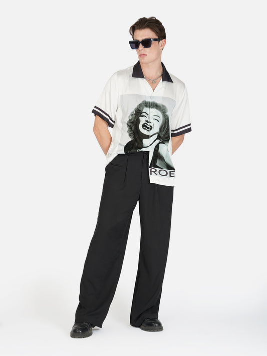 MONROE – Premium Soft Satin Party Shirt