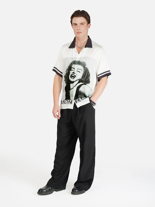 MONROE – Premium Soft Satin Party Shirt