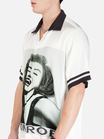 MONROE – Premium Soft Satin Party Shirt