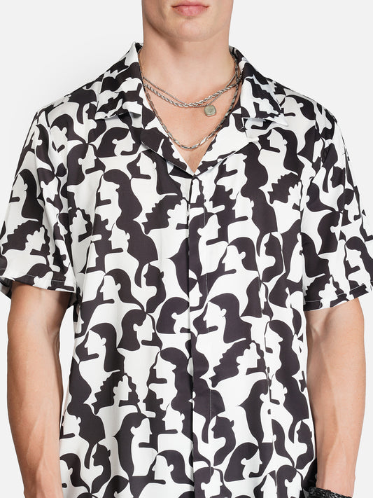 Beauty Whispers – Premium Soft Satin Shirt