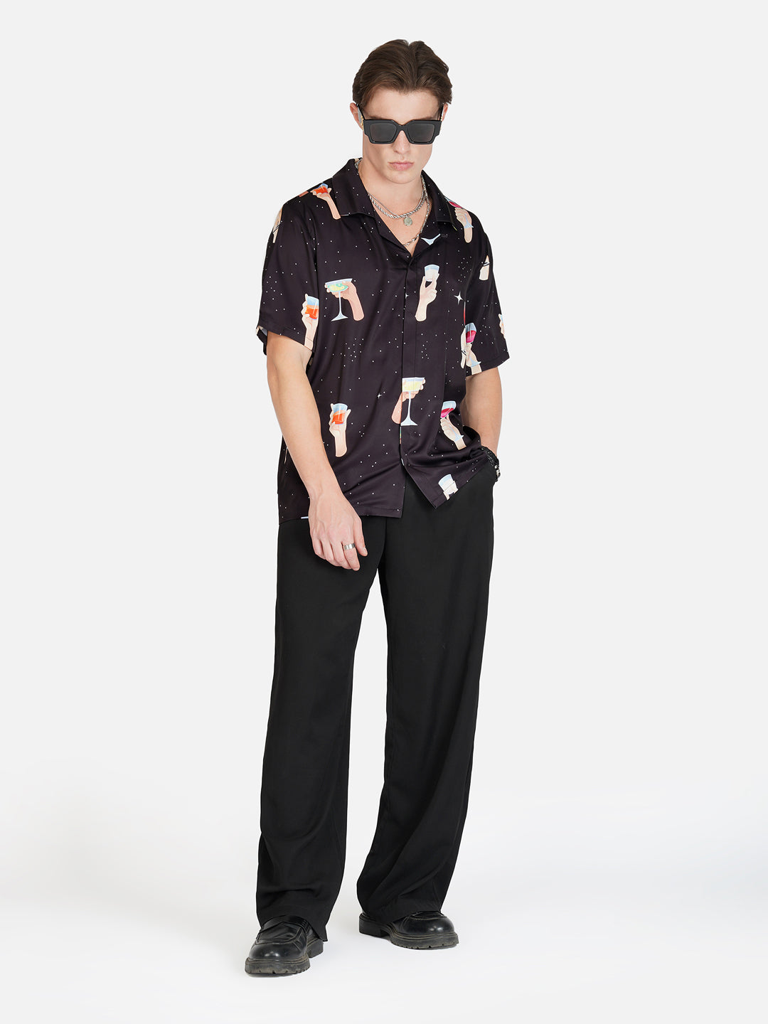 High Spirits - Premium Soft Satin Shirt
