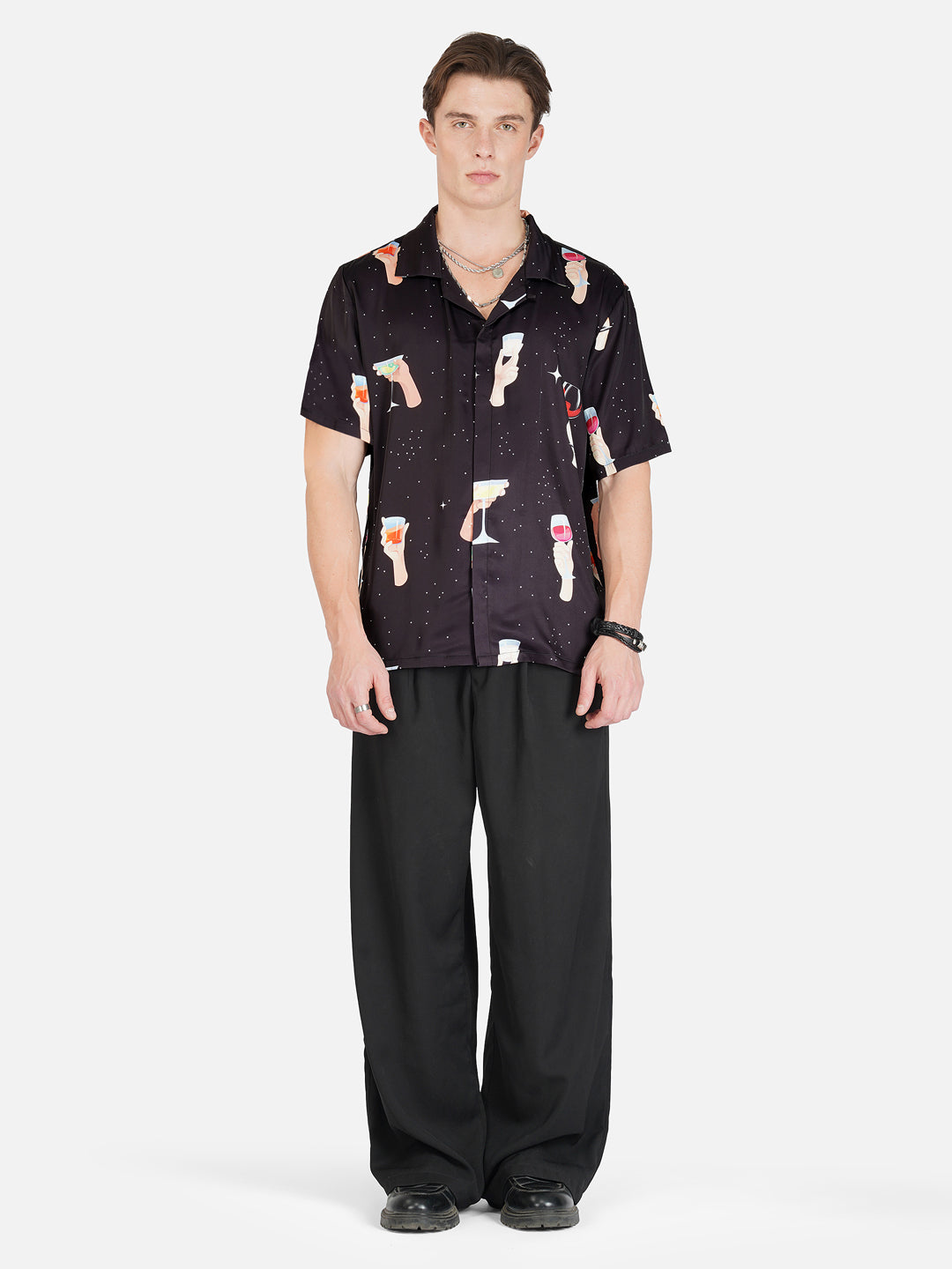 High Spirits - Premium Soft Satin Shirt