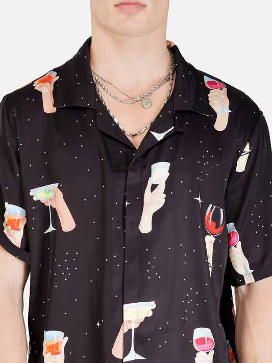 High Spirits - Premium Soft Satin Shirt