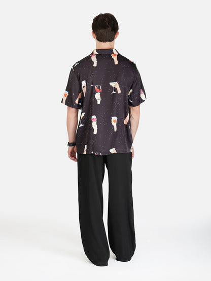 High Spirits – Premium Soft Satin Shirt