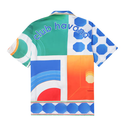 Vibrant Visions – Premium Soft Satin Shirt