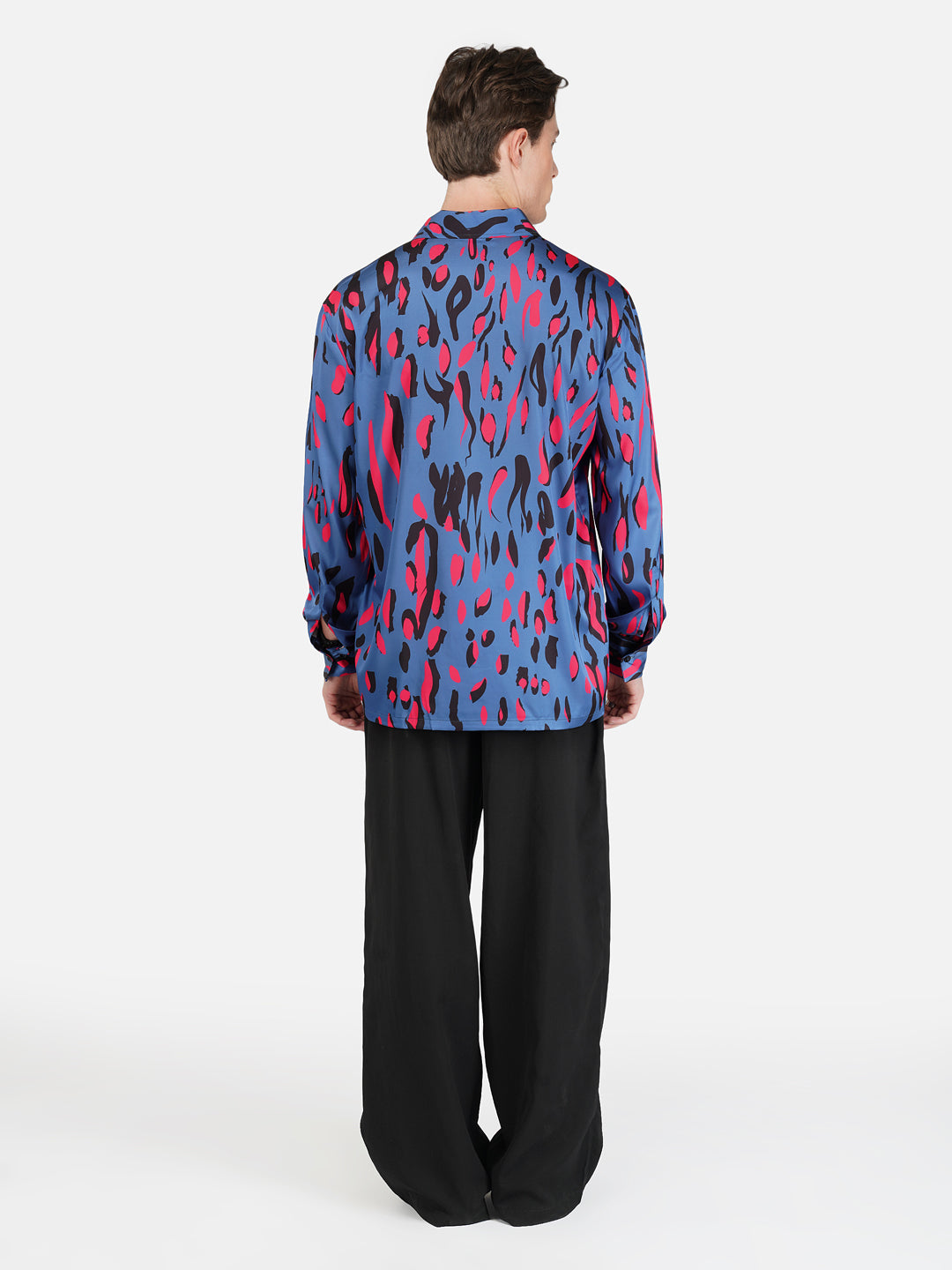 MIDNIGHT PROWL – Premium Soft Satin Party Shirt