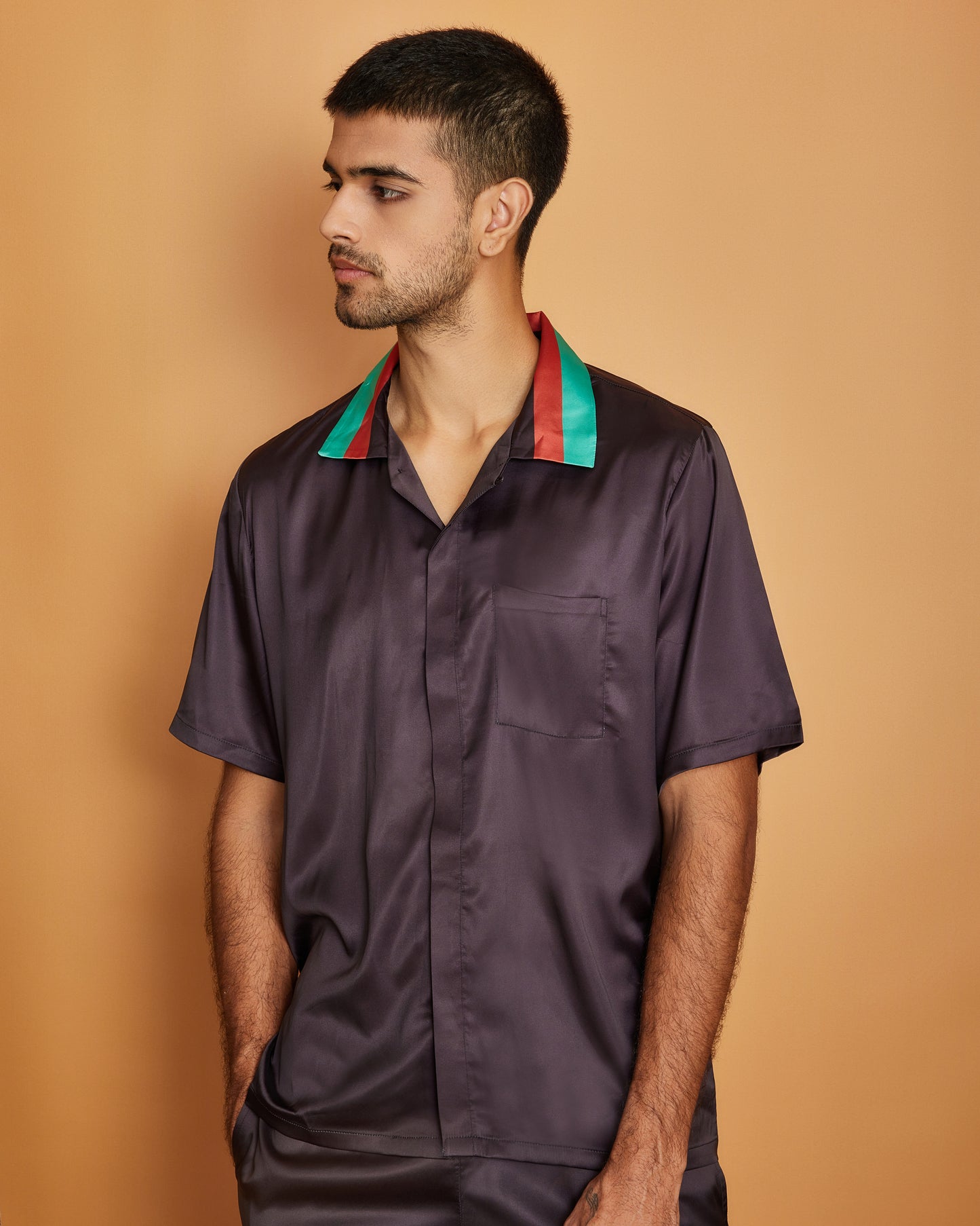 CROSS BAR – Premium Soft Satin Party Shirt