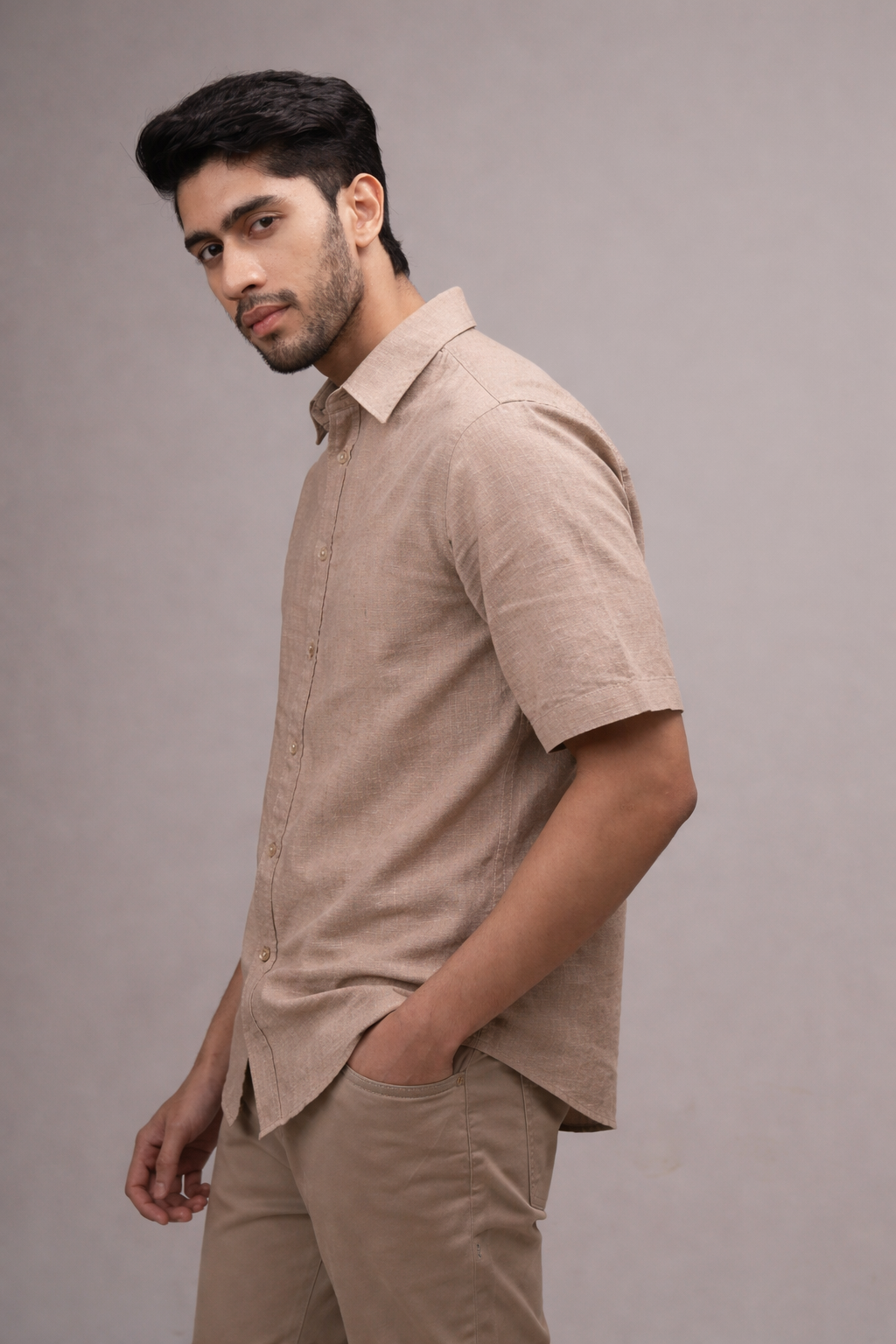 Desert Sand Linen Shirt