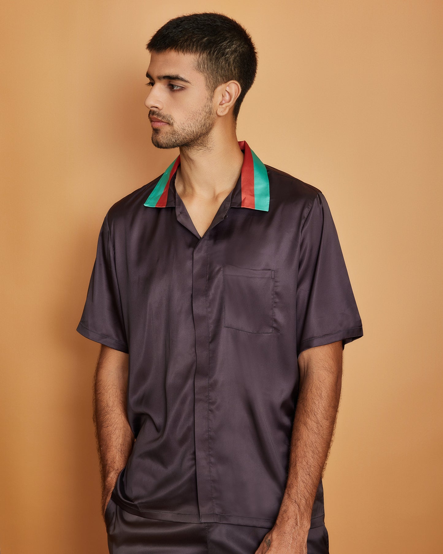 Cross Bar - Premium Soft Satin Shirt