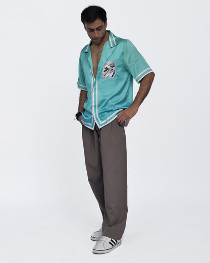 Beach Friends - Premium Soft Satin Shirt