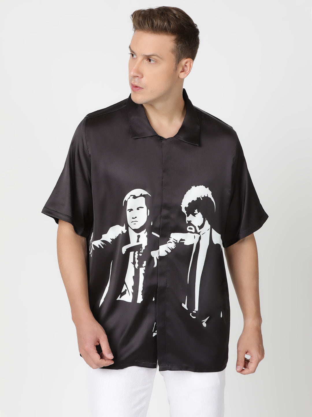 Pulp Perfection – Premium Soft Satin Shirt