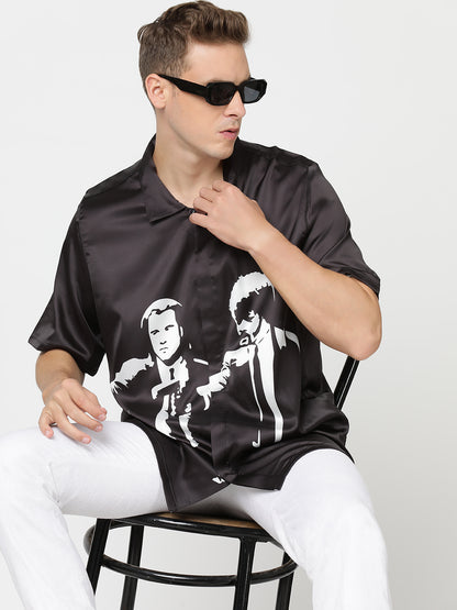 Pulp Perfection Neck Scarf Cum Pocket Square in Premium Soft Satin