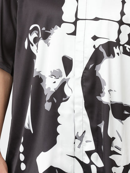 MAFIA MAJESTIC – Premium Soft Satin Party Shirt