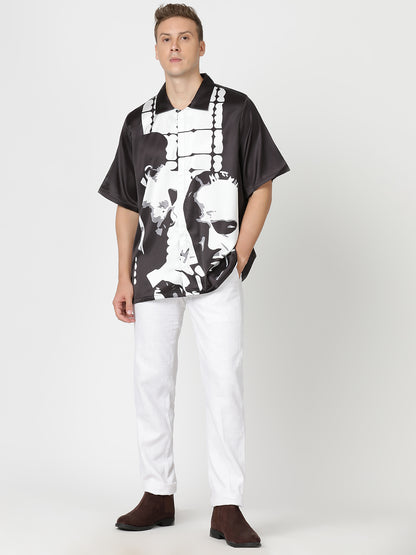 MAFIA MAJESTIC – Premium Soft Satin Party Shirt