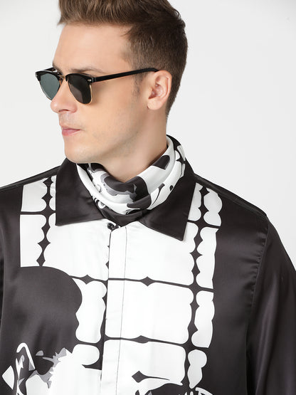 MAFIA MAJESTIC – Premium Soft Satin Party Shirt