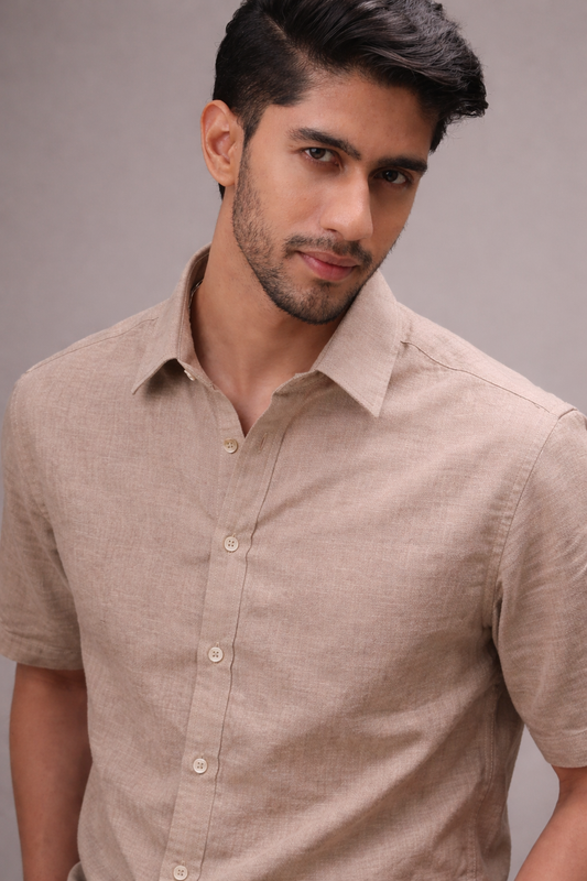 Desert Sand Linen Shirt