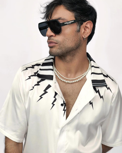 THUNDERCLAP – Premium Soft Satin Party Shirt