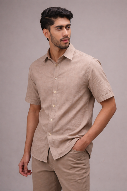 Desert Sand Linen Shirt