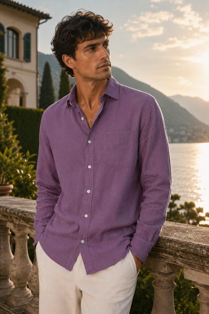 Siena Evening Linen Shirt