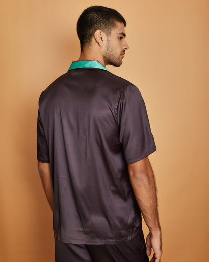 Cross Bar - Premium Soft Satin Shirt