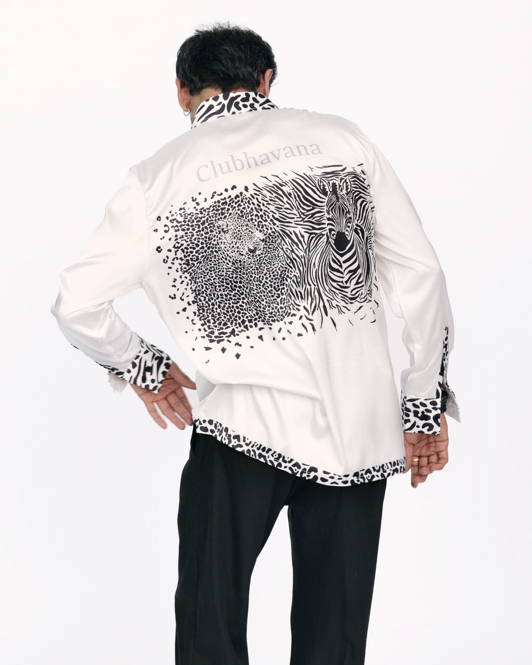 WILD LUXE – Premium Soft Satin Party Shirt