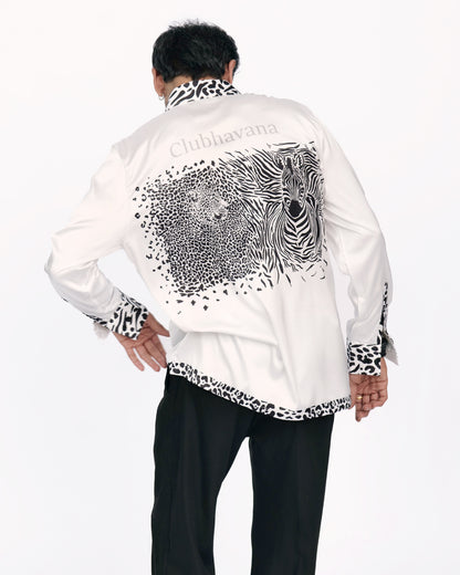 WILD LUXE – Premium Soft Satin Party Shirt