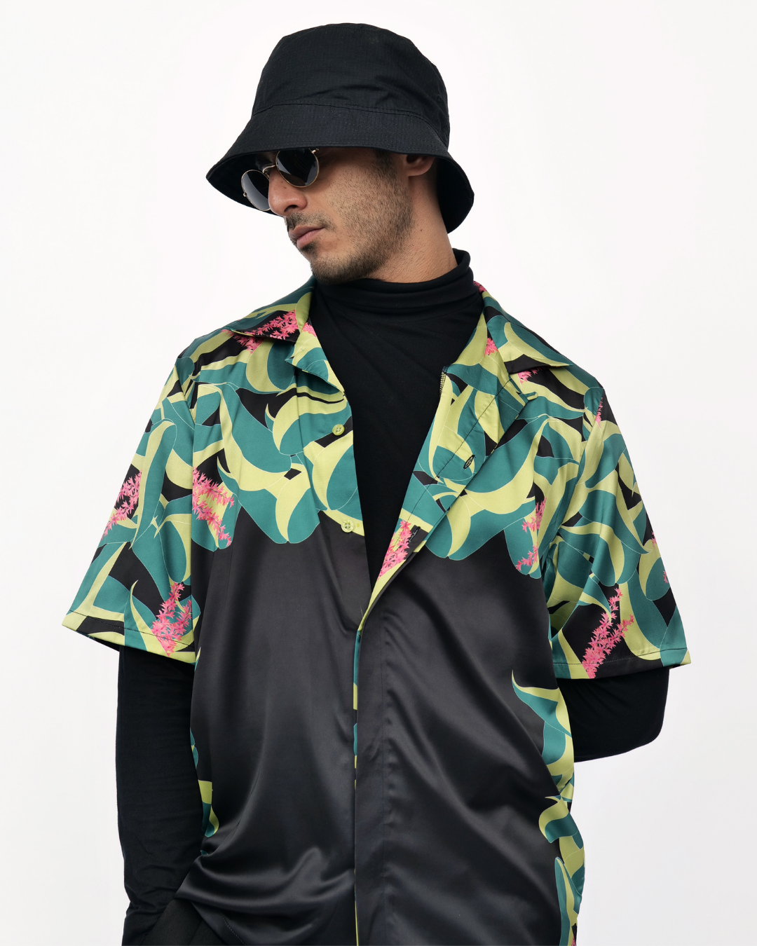 Volcano Vista – Premium Soft Satin Shirt