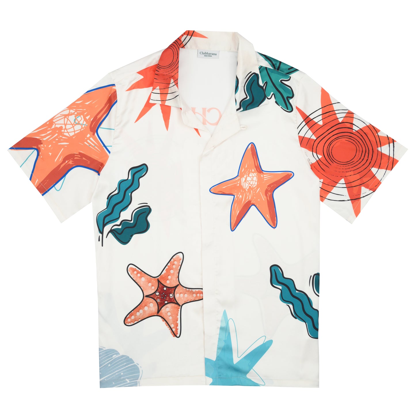 Starfish Symphony - Soft Satin Shirt