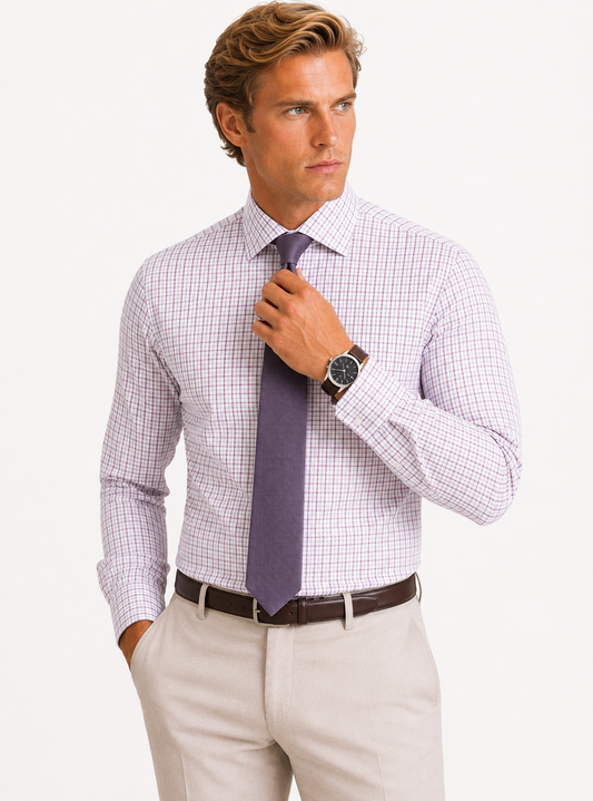 THE OXFORDS – MULBERRY WINDOWPANE