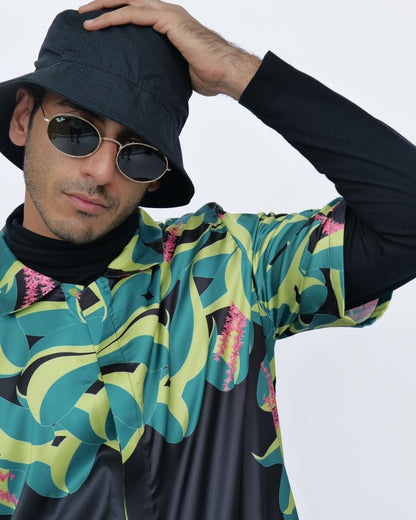 Volcano Vista – Premium Soft Satin Shirt