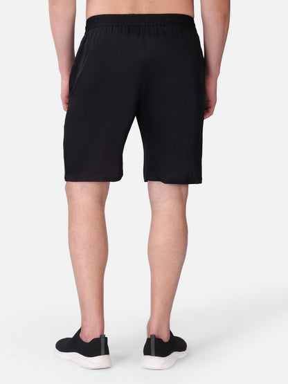VOLT BLACK – Premium Soft Satin Shorts