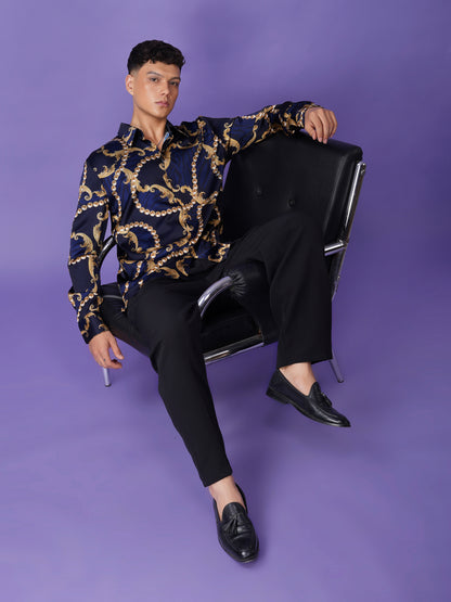 Baroque Royale - Premium Soft Satin Shirt