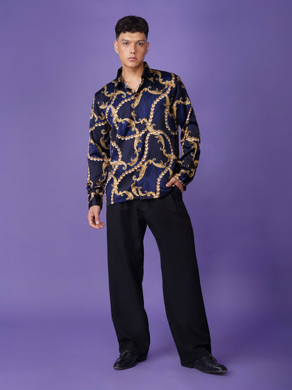 Baroque Royale - Premium Soft Satin Shirt