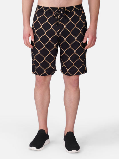 IMPERIAL GRID – Premium Soft Satin Shorts