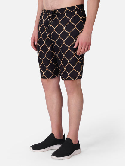 IMPERIAL GRID – Premium Soft Satin Shorts