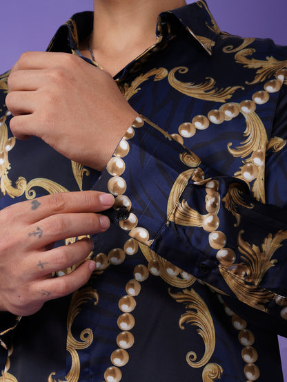 Baroque Royale - Premium Soft Satin Shirt