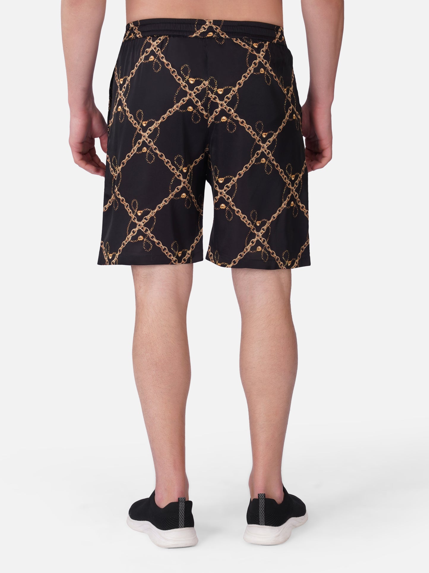 NOIR REGALIA – Premium Soft Satin Shorts