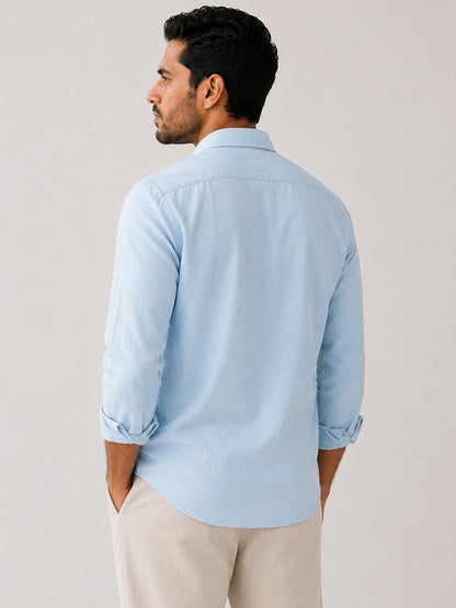 Azure Bay Linen Shirt
