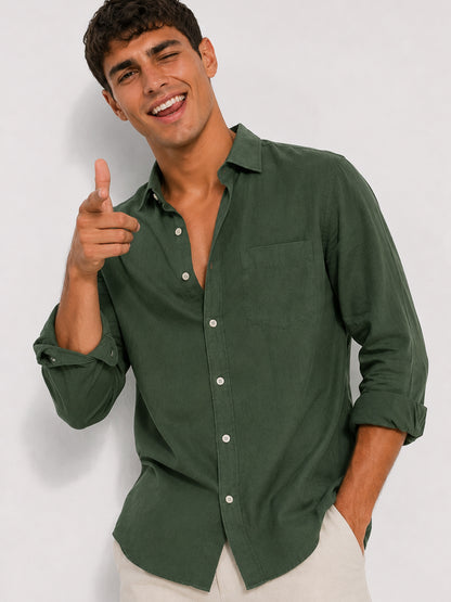 Chianti Hills Linen Shirt