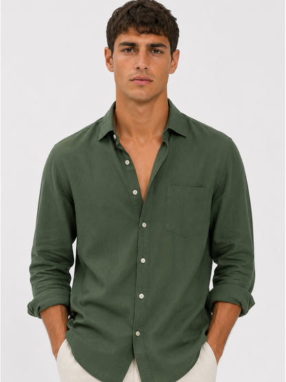 Chianti Hills Linen Shirt