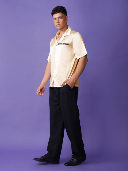 Dead Cool Society - Premium Soft Satin Party Shirt