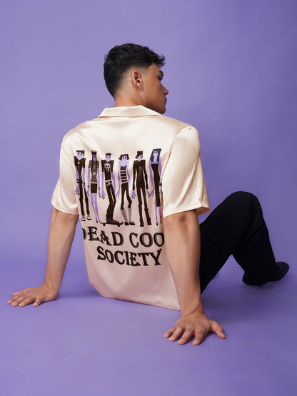 Dead Cool Society - Premium Soft Satin Party Shirt