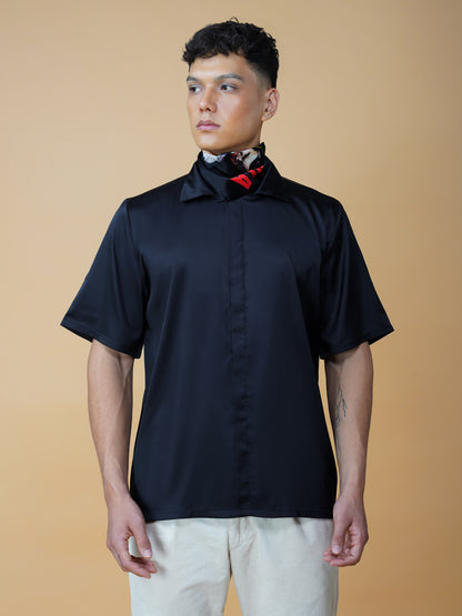 Eternal Night - Premium Soft Satin Shirt