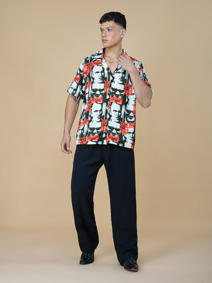 RESERVOIR LUXE - Premium Soft Satin Party Shirt