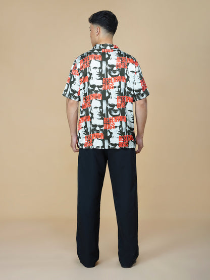 RESERVOIR LUXE - Premium Soft Satin Party Shirt