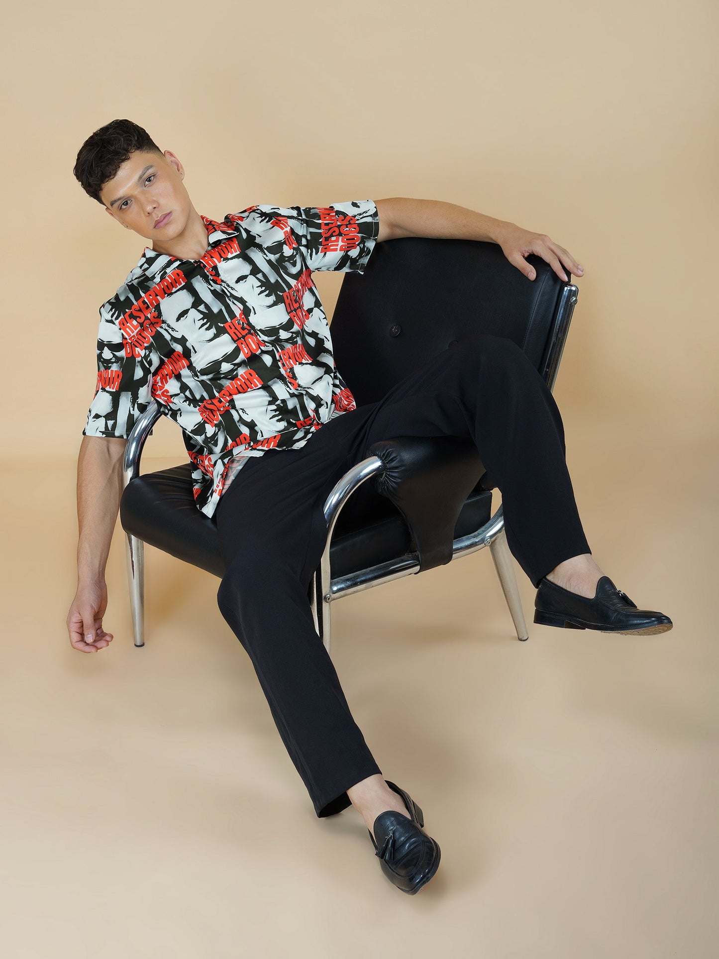 RESERVOIR LUXE - Premium Soft Satin Party Shirt