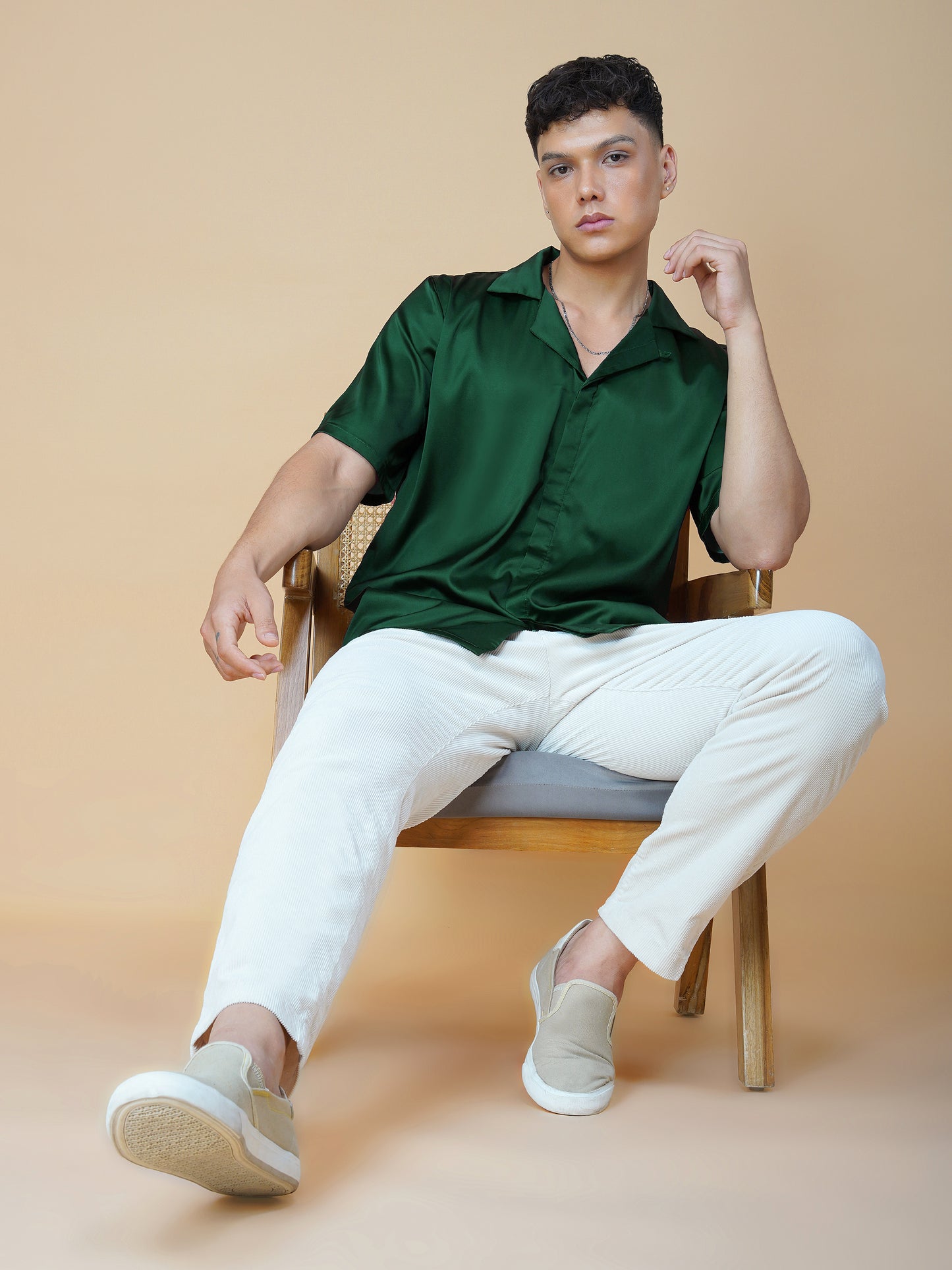 Secret Indulgence - Premium Soft Satin Shirt