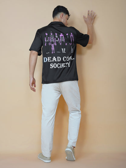 UNDEAD LUXE – Premium Soft Satin Party Shirt