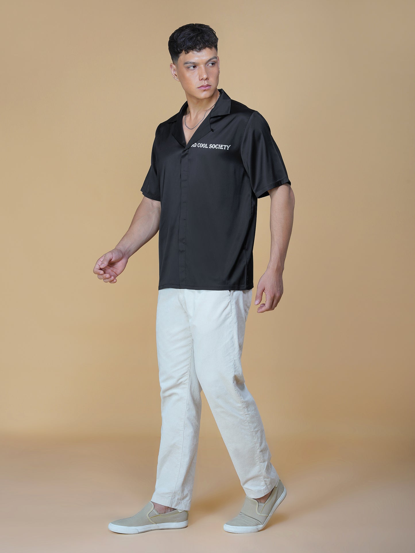 UNDEAD LUXE – Premium Soft Satin Party Shirt